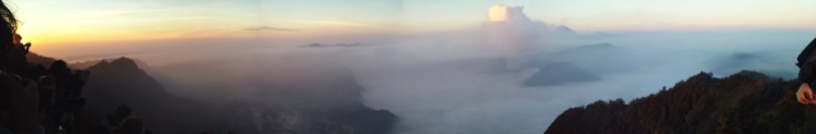 Sunrise from Mt Bromo